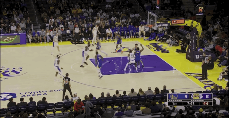 显然碾压勇, Edv, 湖人主场 显然碾压勇, Edv, 湖人主场